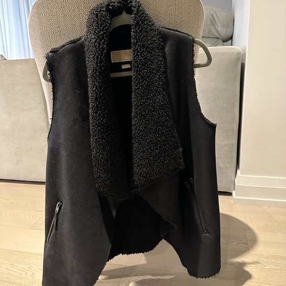 MICHAEL Michael Kors Moto Vest in black - Picture 2 of 4